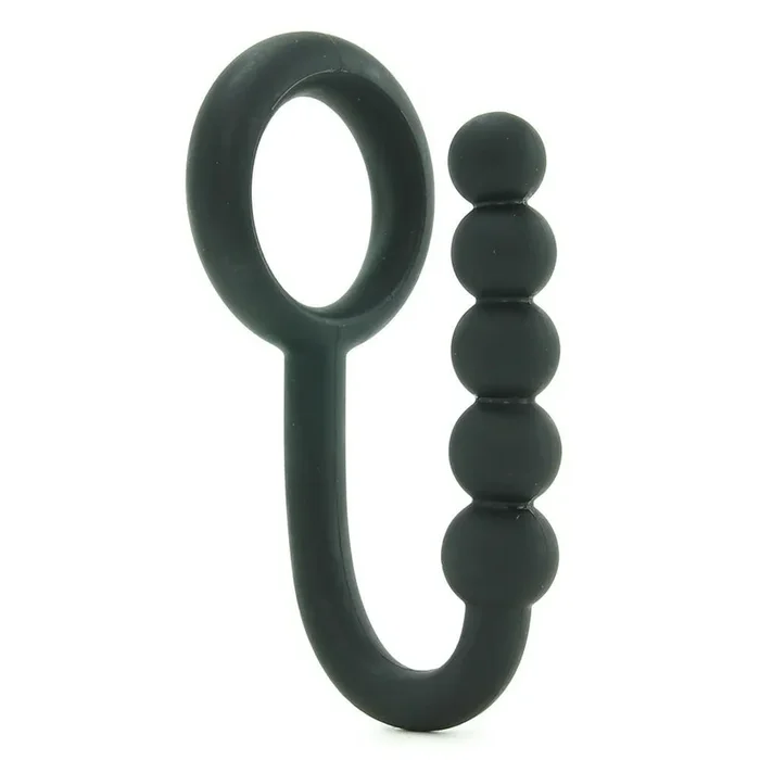Fetish Fantasy Elite Ball Cinch with Anal Bead in Black