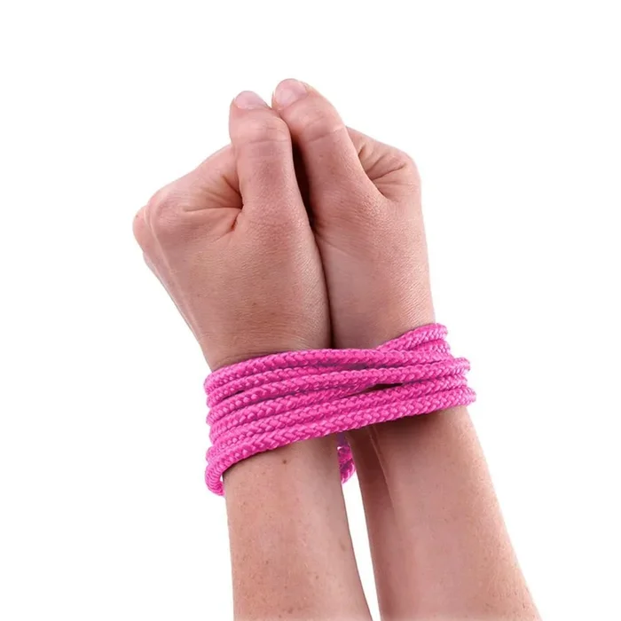 Fetish Fantasy Mini Silk Rope in Pink