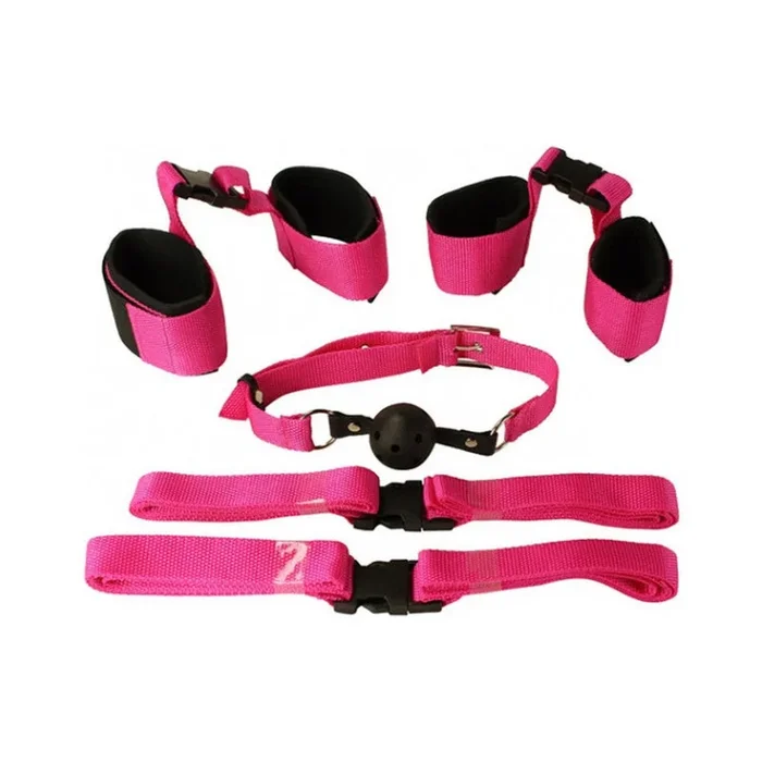 Fetish Fantasy Series Passion Bondage Kit – Pink