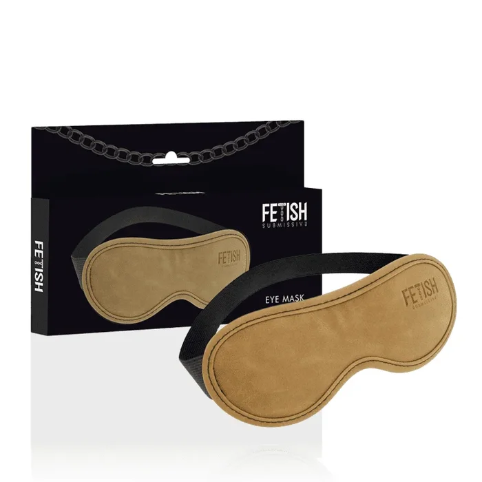 Fetish Submissive Origen – Vegane Ledermaske mit Neoprenfutter
