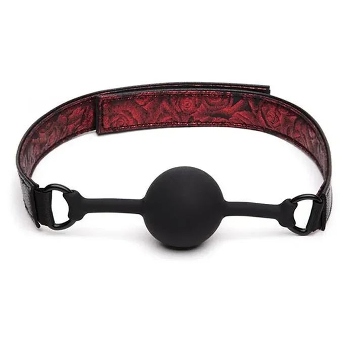 Fifty Shades – SWEET ANTICIPATION Knebel mit Kugel – Rot