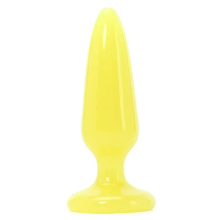Firefly Glow In The Dark Small Pleasure Plug in Yellow