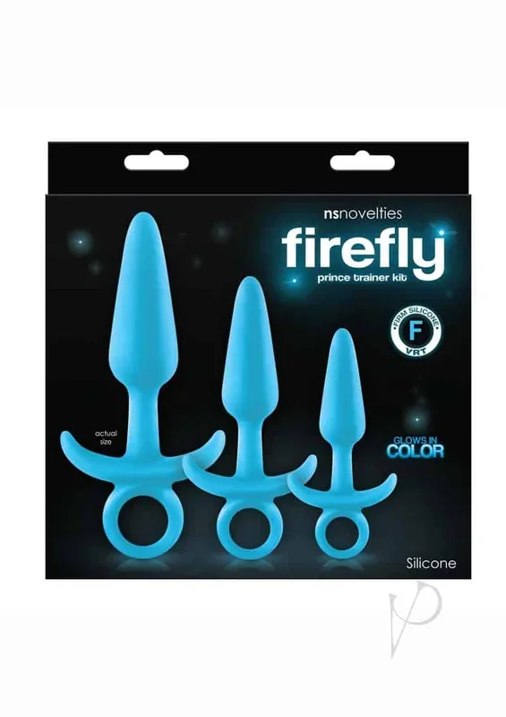 Firefly Prince Butt Plug Trainer Kit – Blue