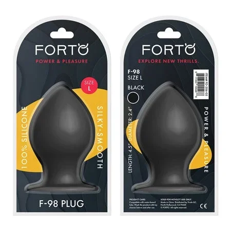 Forto F-98 Plug – Large Black