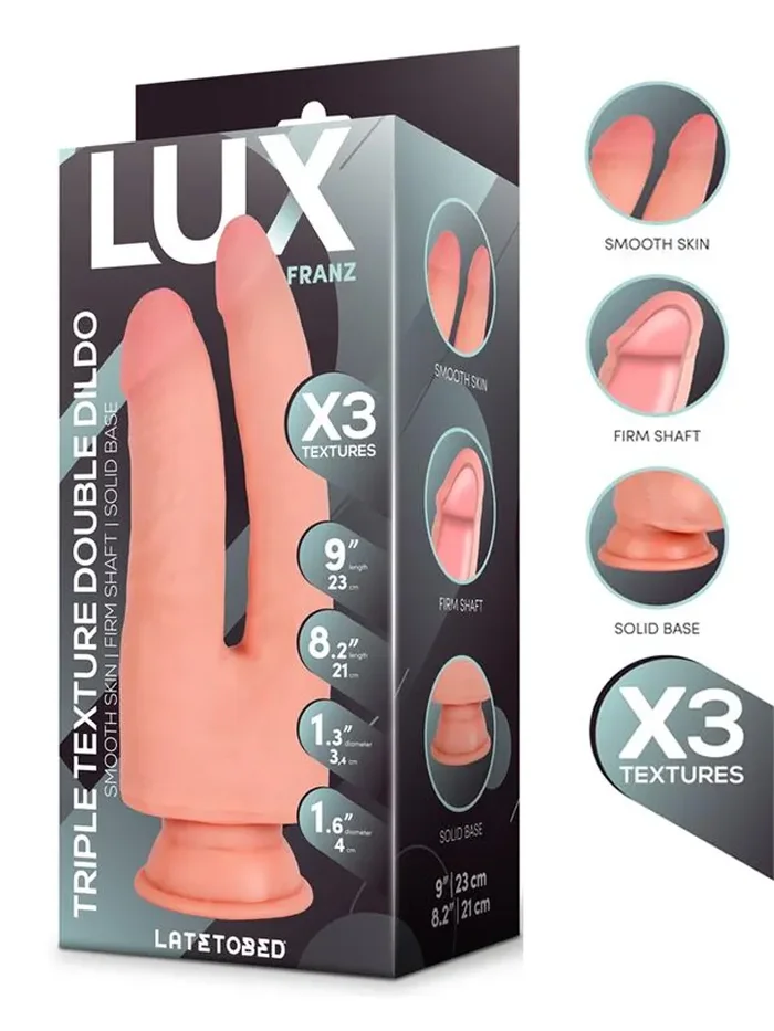 Franz Triple Density Double Dildo 23 cm