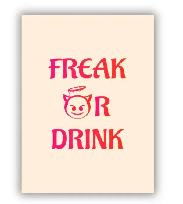 Freak or Drink – Anything Vanilla