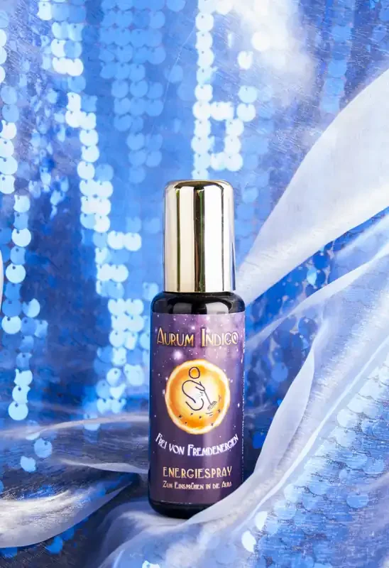 Frei von Fremdenergien – Aurum Indigo Energiespray