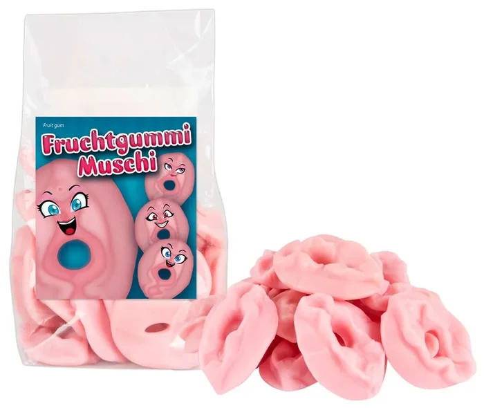 Fruchtgummi-Muschis