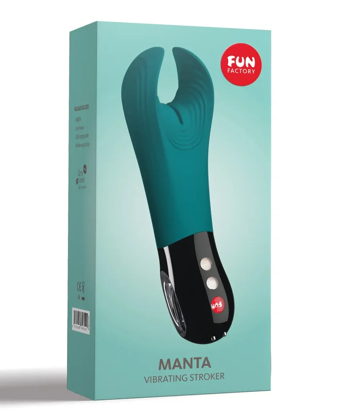 Fun Factory Manta Man Tool – Deep Sea Blue