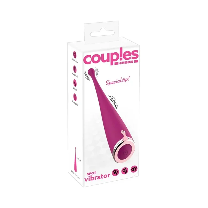 G-Punkt-Vibrator mit abgerundeter Spitze – Pink