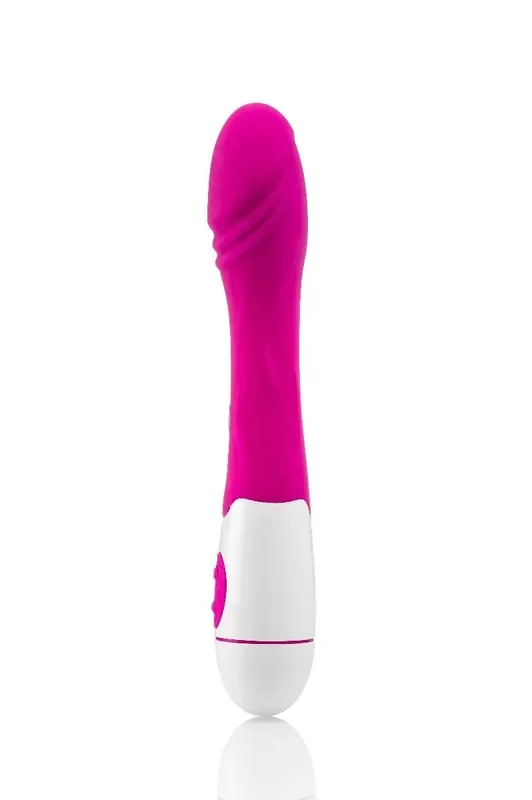 G-Punkt Vibrator mit geformtem Kopf – pink