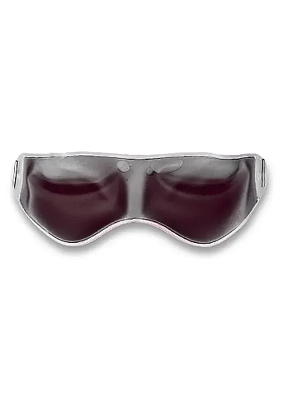 Gelmaske in Schwarz