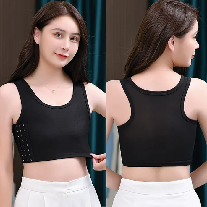 Gender Fluid Chest Compression Binder – M Black