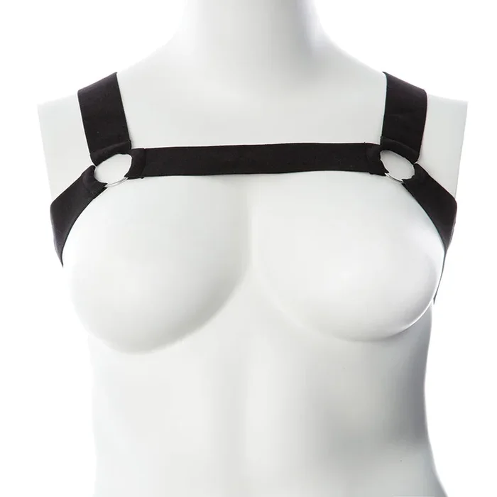 Gender Fluid Mason Harness – XL-XXXL Black