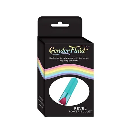 Gender Fluid Revel Power Bullet – Aqua