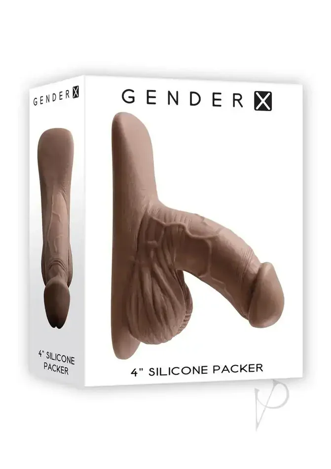 Gender X Silicone Packer 4 inch – Dark