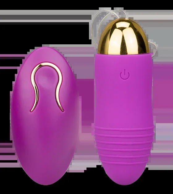 Gerilltes Vibro-Ei mit Funkfernbedienung 12 Modi