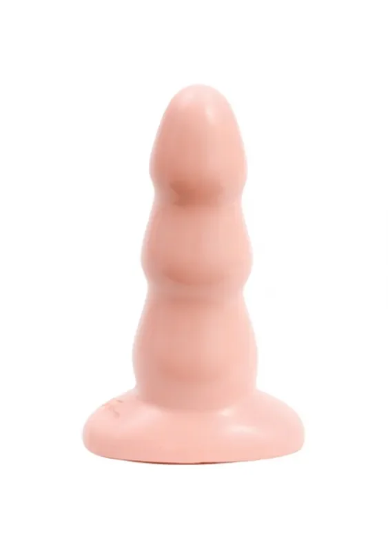Gewölbter Analplug – hautfarben