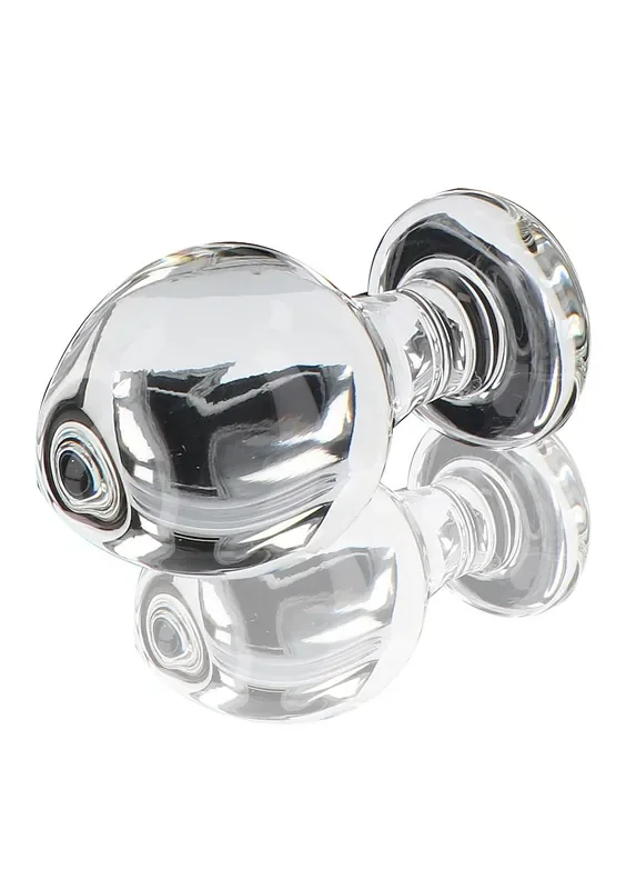 Glas-Analplug „Brillanter Stern“