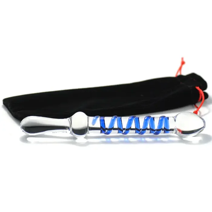 Glas Dildo mit Griff