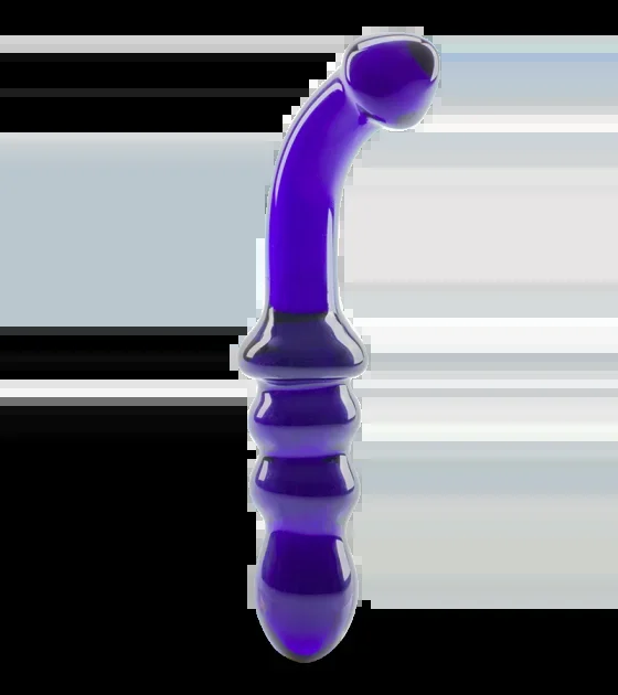 Glasdildo Blueberry