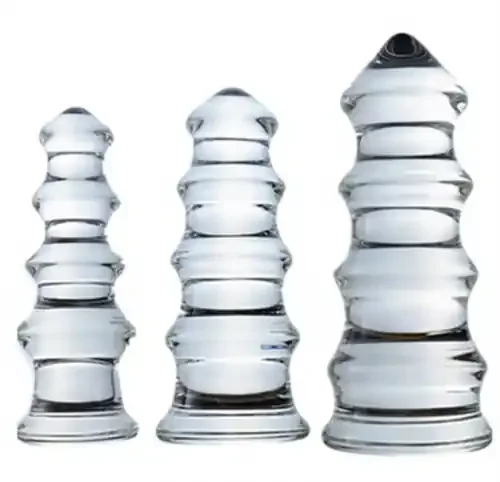 Glasplug ‘Turm‘ (Grösse M)