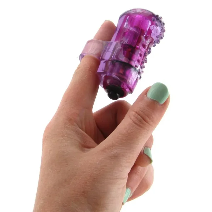 Glow FingO Nubby Finger Vibe in Purple