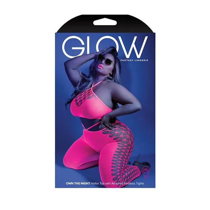 Glow Own The Night Halter Body Qs