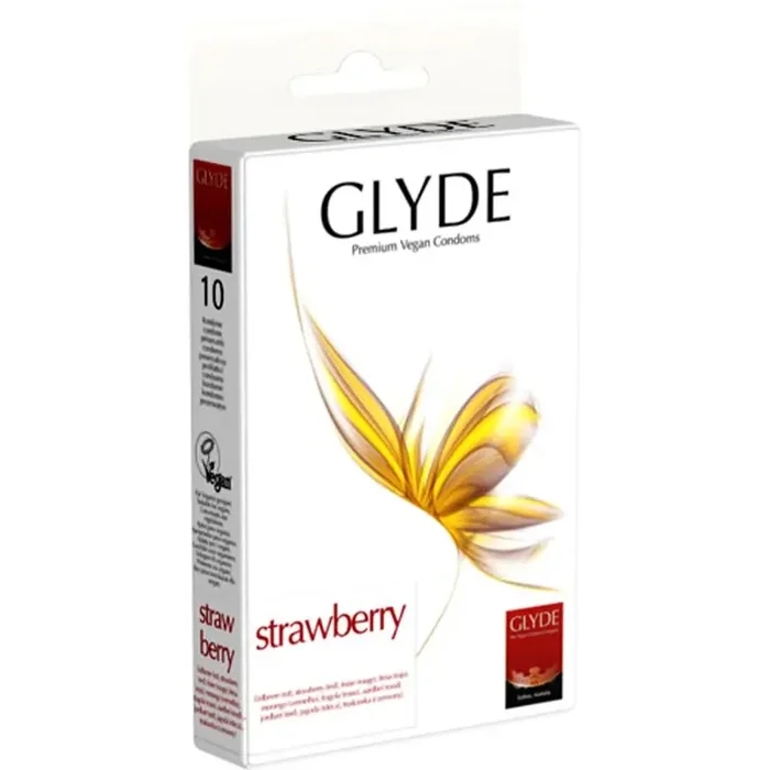 Glyde Ultra Erdbeere – 10 Kondome