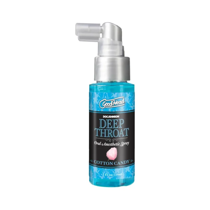 Goodhead – Deep Throat Spray – Cotton Candy – 2 Fl. Oz.
