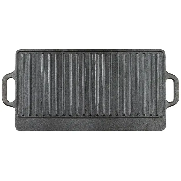 Grillplatte aus Gusseisen