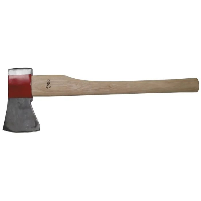 Große Axt mit Holzstiel