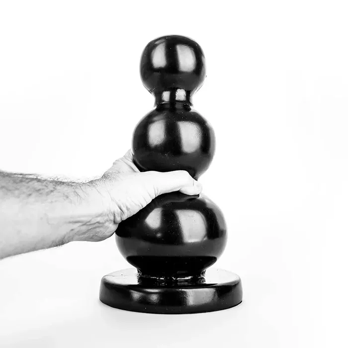 Großer Dildo mit drei runden Stufen