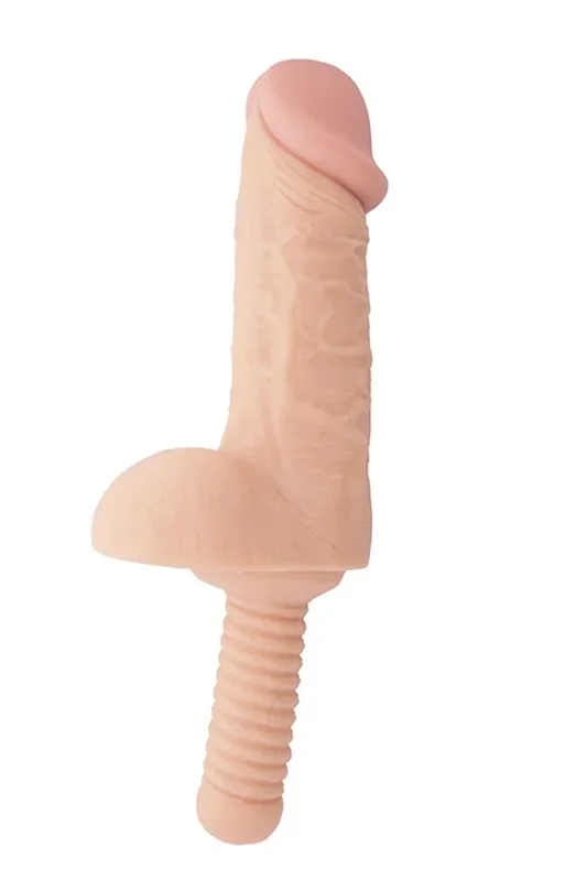 Großer realistischer Dildo mit Griff