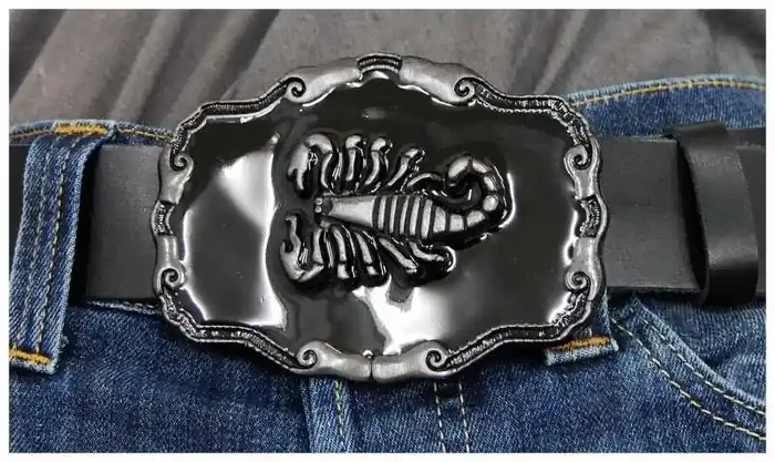 Gürtelschnalle – Scorpion Emblem