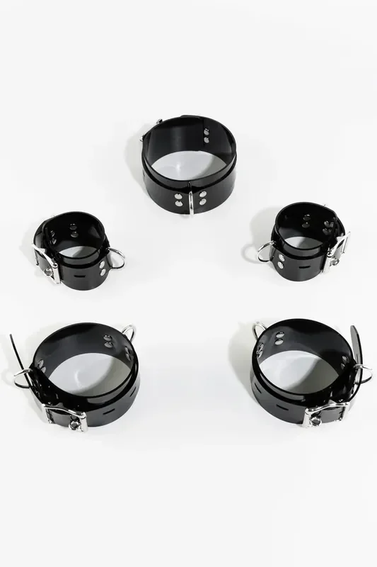 Hals- Fuß – und Handgelenksmanschetten Set