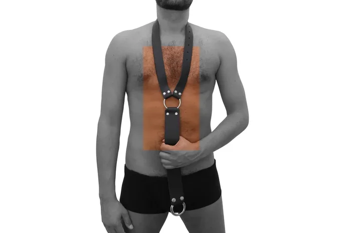 Hals Harness mit Verbindungsgurt