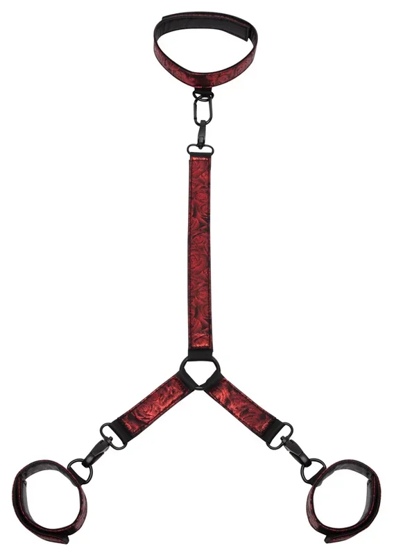 Hals- und Handfessel „Sweet Anticipation Collar and Wrist Cuffs“, beidseitig tragbar Fifty Shades of Grey