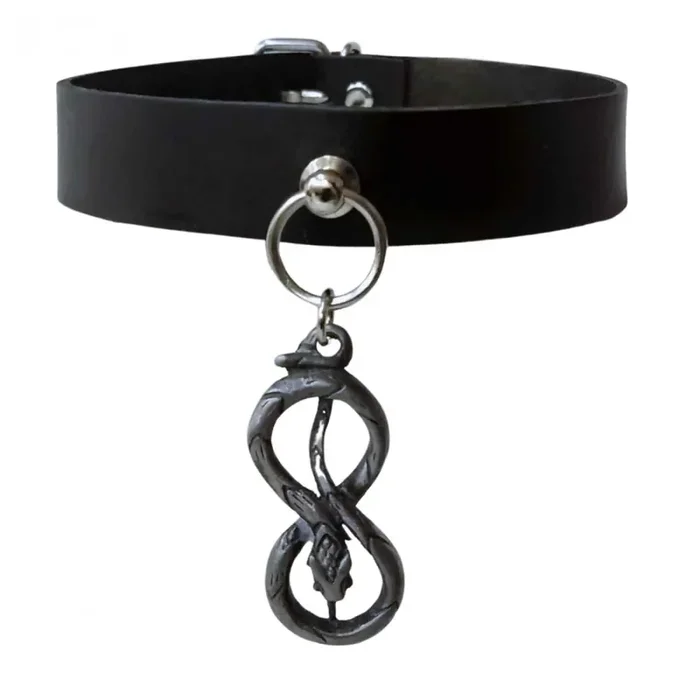 Halsband Choker Infinity Schlange