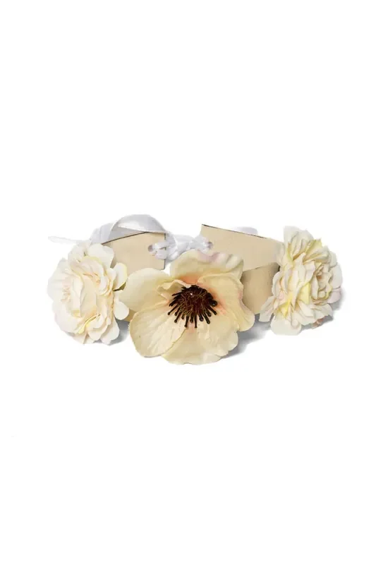 Halsband mit Blumen