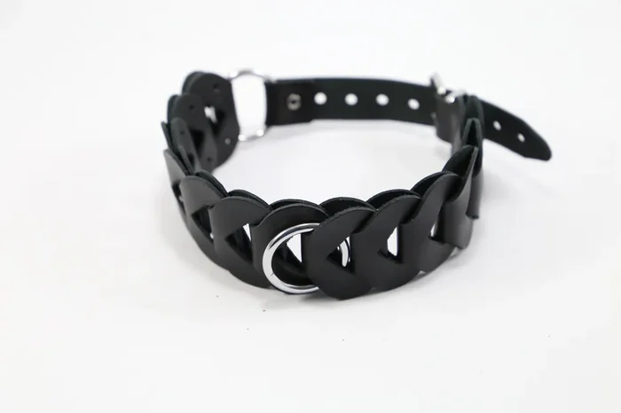 Halsfessel Leder