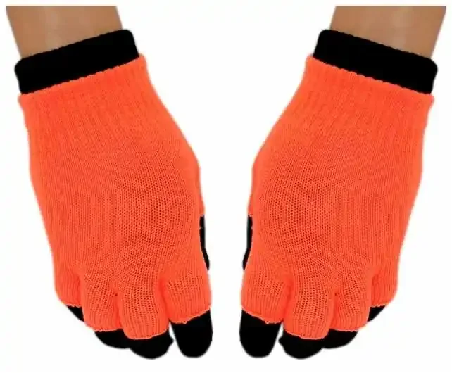 Handschuhe in neon Farben