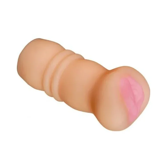 Happy Endings Travel Masturbator Tight Pussy Beige