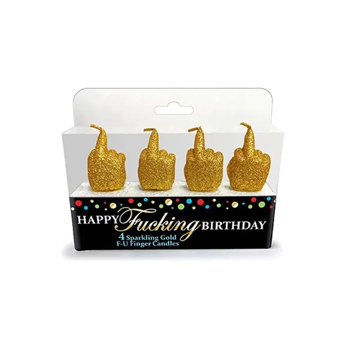 Happy Fucking Birthday Candle Set