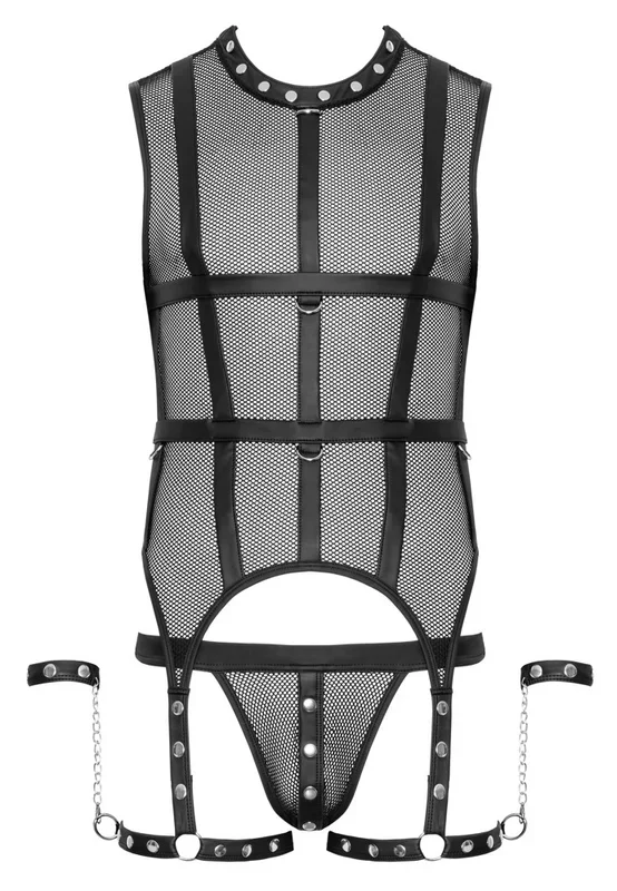 Harness-Set inklusive 2 Handfesseln Svenjoyment Bondage