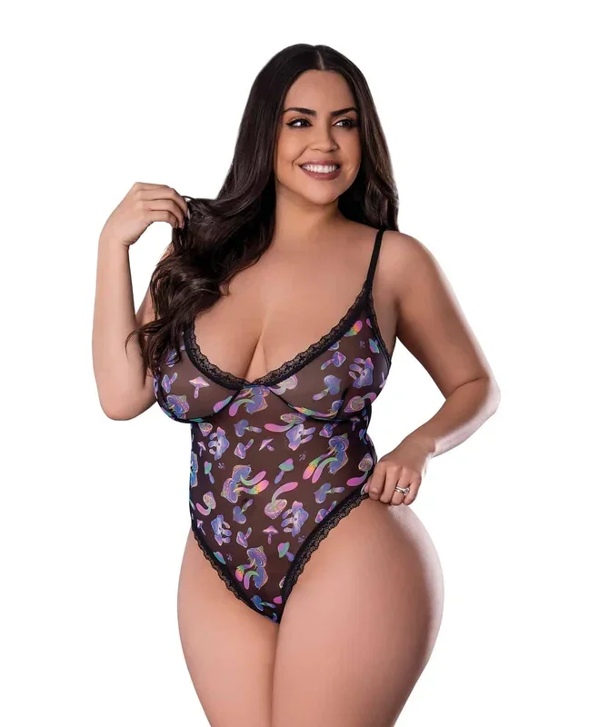 Hazy Dayz Shrooms Teddy – Black QN