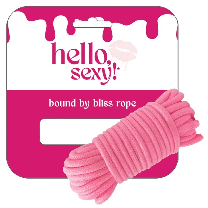 Hello Sexy! Bound By Bliss Bondage Rope – Cherry Blossom