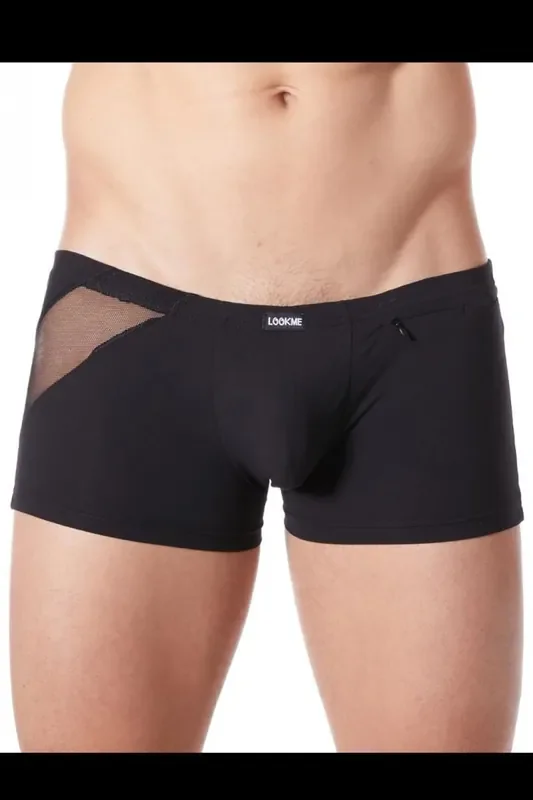 Herren Boxer Schwarz