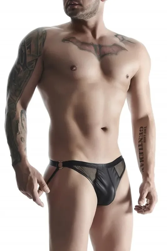 Herren Jock Slip im Wetlook