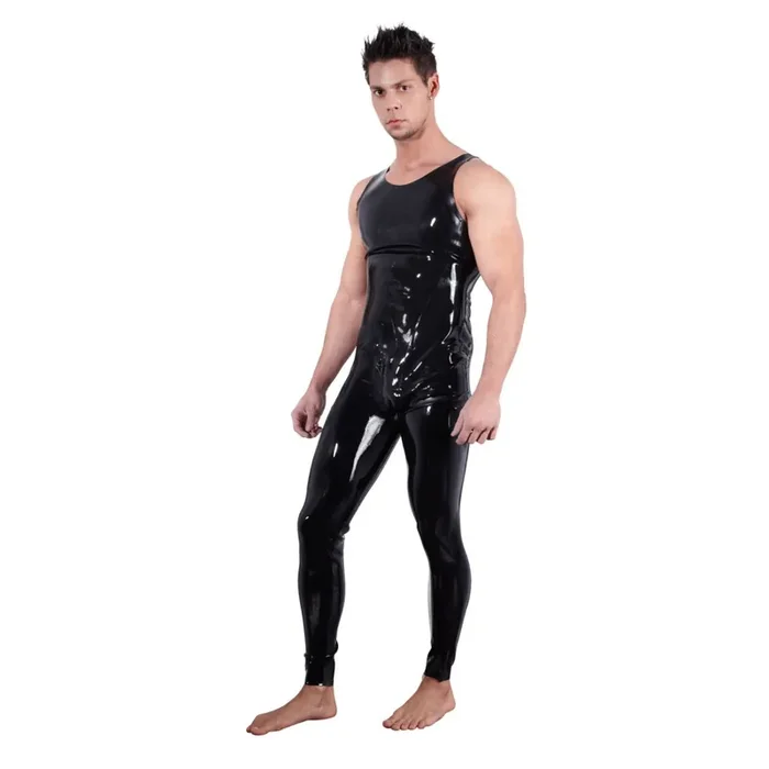 Herren-Jumpsuit aus Latex